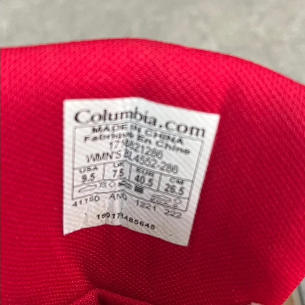 Columbia Women's Newton Ridge Plus Waterproof Boots - Brown and Red - Picture 6 of 8